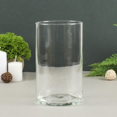 УЦЕНКА Ваза "Иберетта-200" d-11.7см h-20см, v=2 л прозрачная