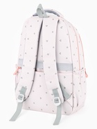 Рюкзак школьный для девочки «Сердечки», 4 кармана, 31×13×48 см, розовый - Фото 2