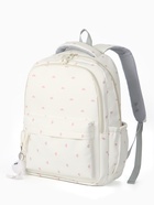 Рюкзак школьный для девочки «Сердечки», 4 кармана, 31×13×48 см, белый  (артикул 10961197)  большой выбор товаров оптом и в розницу по низким ценам с доставкой