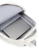 Рюкзак школьный для девочки «Сердечки», 4 кармана, 31×13×48 см, белый - Фото 5