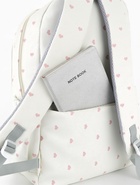 Рюкзак школьный для девочки «Сердечки», 4 кармана, 31×13×48 см, белый - Фото 7