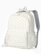 Рюкзак школьный для девочки «Сердца», 4 кармана, 31×13×48 см, белый  (артикул 10961198)  большой выбор товаров оптом и в розницу по низким ценам с доставкой