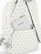 Рюкзак школьный для девочки «Сердца», 4 кармана, 31×13×48 см, белый - Фото 6