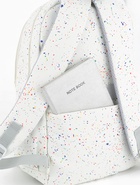 Рюкзак школьный для девочки «Краска», 4 кармана, 31×13×48 см, белый - Фото 6