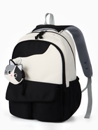 Рюкзак школьный, с кошельком, для девочки, 32×14×46 см, чёрный  (артикул 10961207)  большой выбор товаров оптом и в розницу по низким ценам с доставкой