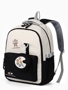 Рюкзак школьный, с кошельком, 4 кармана, 33×14×43 см, чёрный 10961216