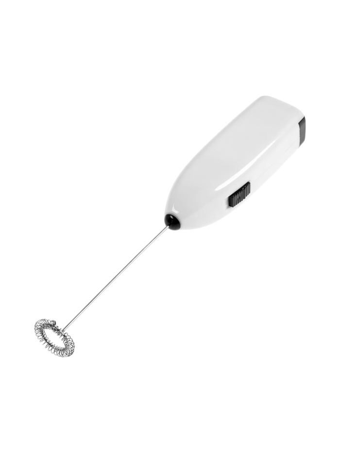 Капучинатор погружной LMR-07, от батареек 2×АА, белый - Фото 1