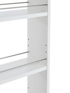 Стеллаж выдвижной «Зара», на колёсиках, 150×500×1600 мм, цвет белый - Фото 8