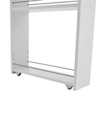 Стеллаж выдвижной «Зара», на колёсиках, 150×500×1800 мм, цвет белый - Фото 9