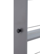 Стеллаж выдвижной «Зара», на колёсиках, 150×500×1800 мм, цвет графит  (артикул 10998568)  большой выбор товаров оптом и в розницу по низким ценам с доставкой