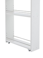 Стеллаж выдвижной «Зара», на колёсиках, 150×500×820 мм, цвет белый - Фото 9