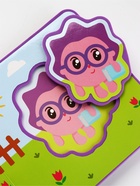 Книжка с мягкими пазлами EVA "Любимые герои", 12 стр., Малышарики 10857173