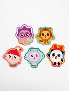 Книжка с мягкими пазлами EVA "Любимые герои", 12 стр., Малышарики 10857173