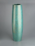 УЦЕНКА Ваза керамика напольная «Боно» 59×13 см, бирюзовый - Фото 1