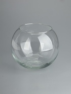 УЦЕНКА Ваза «Шаровая» 5 л с крышкой горл.d-16, 20×23 см (без крышки h=17 см) прозрачная - Фото 2