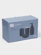 УЦЕНКА Набор для ванной «Лайн» 4 предмета (дозатор для мыла, стакан, 2 стакана, мыльница) 1066605 - Фото 12