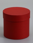 Набор подарочных шляпных коробок 4 в 1 «Вишневый», 18×18 ‒14×14 см  (артикул 10991538)  большой выбор товаров оптом и в розницу по низким ценам с доставкой