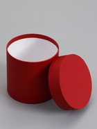 Набор подарочных шляпных коробок 4 в 1 «Вишневый», 18×18 ‒14×14 см - Фото 5