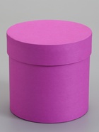 Набор подарочных шляпных коробок 4 в 1 «Фуксия» 18×18 ‒14×14 см  (артикул 10991542)  большой выбор товаров оптом и в розницу по низким ценам с доставкой