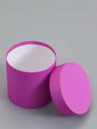 Набор подарочных шляпных коробок 4 в 1 «Фуксия» 18×18 ‒14×14 см - Фото 5