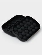 Форма для льда «Шарики», 22 ячейки, 21×14×3.5 см, силикон, чёрная  (артикул 11000719)  большой выбор товаров оптом и в розницу по низким ценам с доставкой