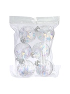 УЦЕНКА Набор шаров пластик d=8 см, 6 шт. «Прозрачный лист» - Фото 3