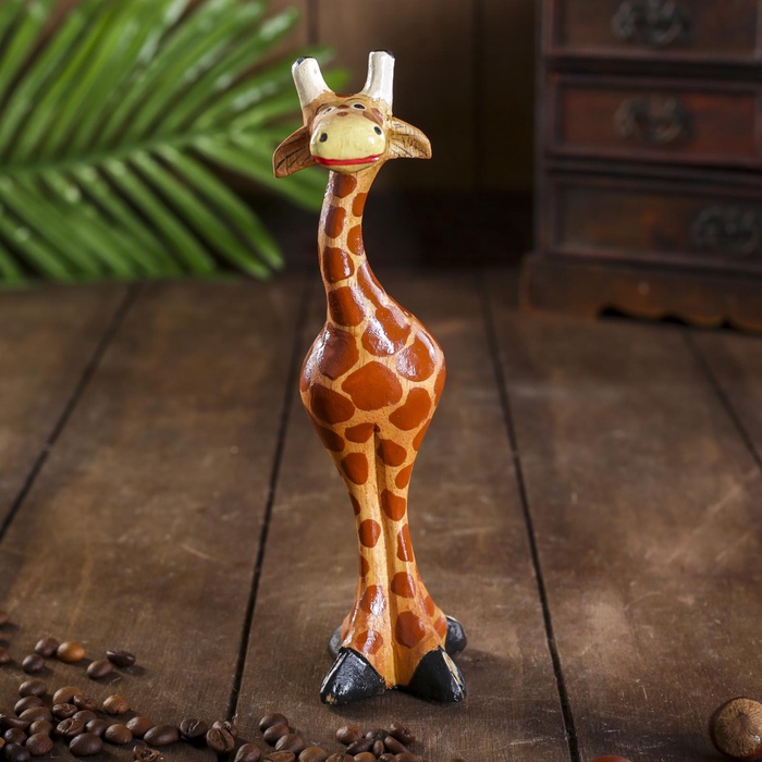 УЦЕНКА Сувенир дерево «Жираф Марти» 20×5×4.5 см - Фото 1