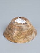 УЦЕНКА Салатник «Желтые и синие цветы» дерево манго 25×25×10 см - Фото 4