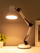 УЦЕНКА Лампа настольная 810 «Деко, белая» E27 40W RISALUX - Фото 3