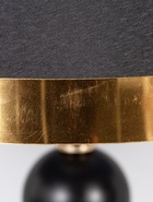 УЦЕНКА Настольная лампа Агата E27 40 Вт черно-золотой 25×25×42.5 см RISALUX - Фото 7