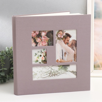 УЦЕНКА Фотоальбом магнитный "Универсальный" 30 листов, 31х32 см