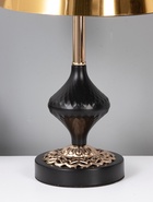 УЦЕНКА Лампа настольная «Талия» 1×40 Вт Е27 черный/золото 25×25×43 см 11009046