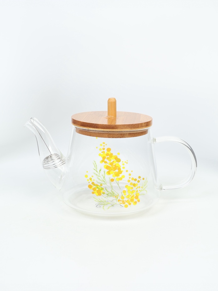 УЦЕНКА Чайник «Нежная мимоза», 600 мл - Фото 1