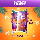 УЦЕНКА Игрушка-сюрприз «Новогодний Мяк-жмяк» с наклейками, микс - Фото 2