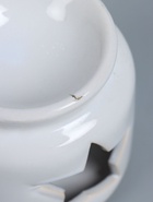 УЦЕНКА Аромалампа керамика + ароматический воск «Звезда» белая 7.5×7.5×8 см - Фото 5