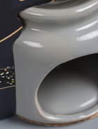 УЦЕНКА Аромалампа керамика + ароматический воск «Звезда» серая 7.5×7.5×8 см - Фото 7