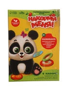 УЦЕНКА Развивающая игра «Накорми зверушку» (2 основы+ ложка+ 20 элементов) - Фото 3