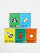 Блокнот А6, 40 л., на гребне «Звери» МИКС  (артикул 10924682)  большой выбор товаров оптом и в розницу по низким ценам с доставкой