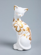 УЦЕНКА Фигура "Кошка ушастая" 7х8х20см белая - Фото 13