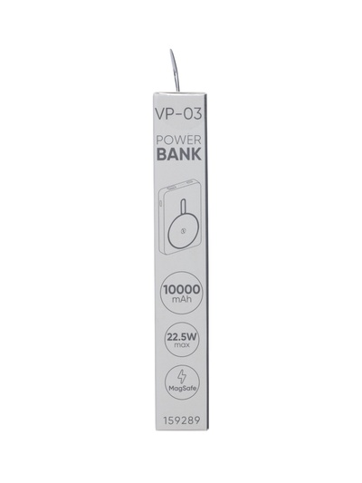 Внешний аккумулятор VIXION PRO VP-03, 10000 мАч, MagSafe, USB+Type-C, быстрая зарядка
