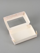 Коробка подарочная с окном «Твоя улыбка — чудо!», 20×12×4 см, самосборная  (артикул 10960456)  большой выбор товаров оптом и в розницу по низким ценам с доставкой