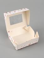 Коробка подарочная с окном «Самой чудесной», 10×8×3.5 см, самосборная - Фото 4