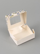 Коробка подарочная с окном «Ягоды», 10×8×3.5 см, самосборная - Фото 4