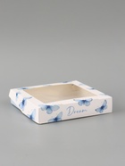 Коробка подарочная с окном «Мечты», 20×20×4 см, самосборная  (артикул 10960475)  большой выбор товаров оптом и в розницу по низким ценам с доставкой