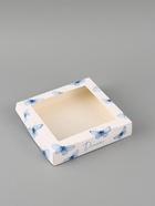 Коробка подарочная с окном «Мечты», 20×20×4 см, самосборная  (артикул 10960475)  большой выбор товаров оптом и в розницу по низким ценам с доставкой