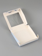 Коробка подарочная с окном «Мечты», 20×20×4 см, самосборная  (артикул 10960475)  большой выбор товаров оптом и в розницу по низким ценам с доставкой