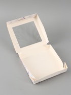 Коробка подарочная с окном «Мечтай», 20×20×4 см, самосборная - Фото 4