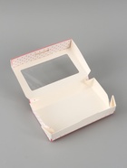 Коробка подарочная с окном «Только для тебя», 20×12×4 см, самосборная  (артикул 10975695)  большой выбор товаров оптом и в розницу по низким ценам с доставкой