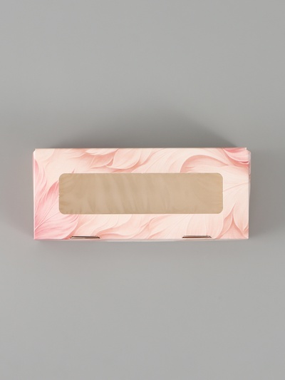 Коробка подарочная с окном «Для тебя», 17×7×4 см, самосборная