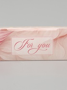 Коробка подарочная с окном «Для тебя», 17×7×4 см, самосборная - Фото 5